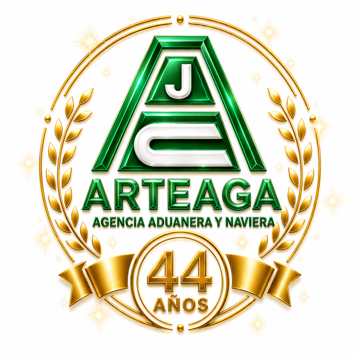 Logo 44 años Arteaga